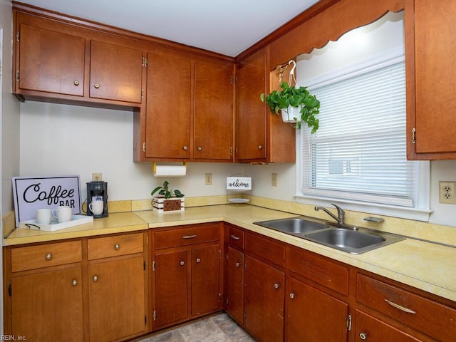 kitchen featuring sink