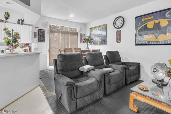 view of home theater room