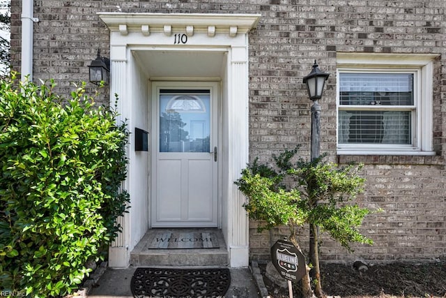 view of property entrance