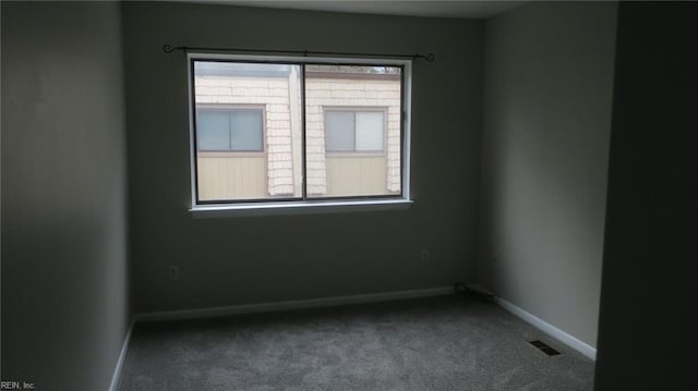 empty room with carpet flooring