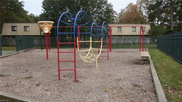 view of play area