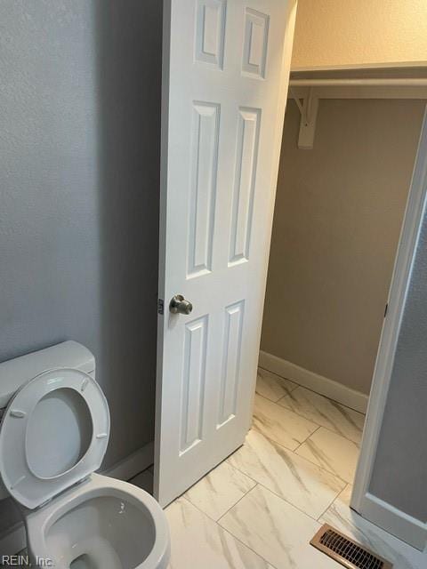 bathroom with toilet