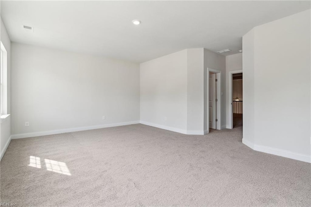 1232 Treviso Bay, Williamsburg, VA 23188 - spare room with visible vents, carpet floors, and baseboards