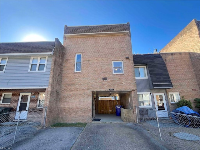 view of rear view of house