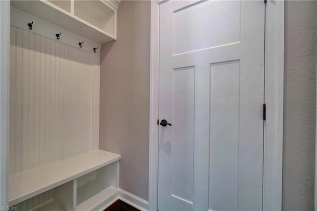 view of mudroom