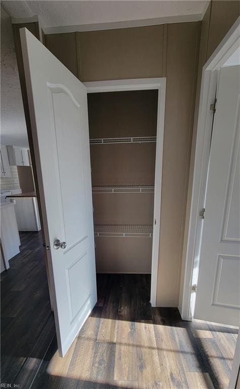 view of closet