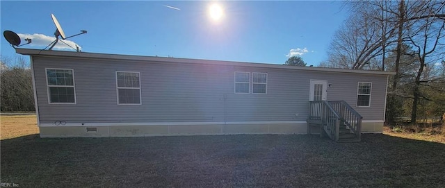 view of rear view of house