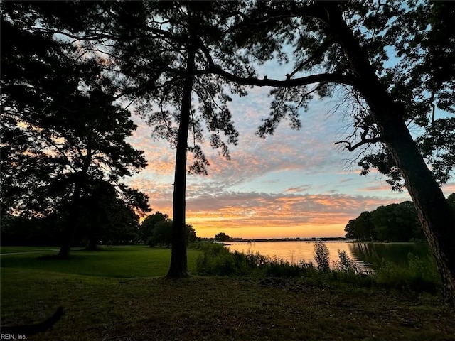 property view of water