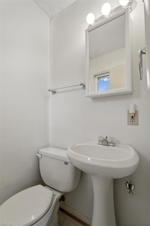 bathroom with toilet