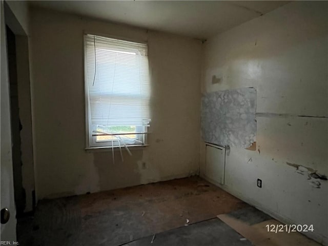 view of unfurnished room