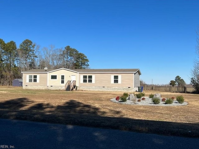 view of ranch-style home