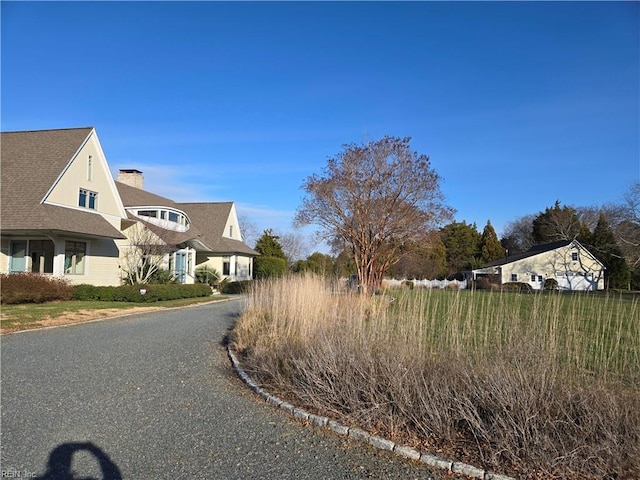 view of side of property