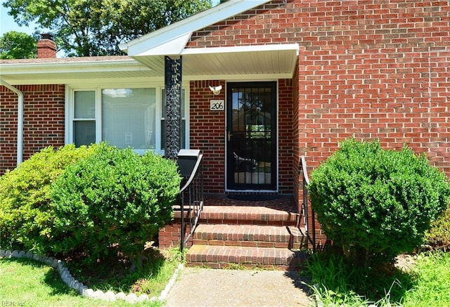 view of property entrance