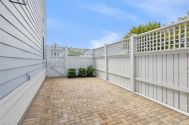 view of patio