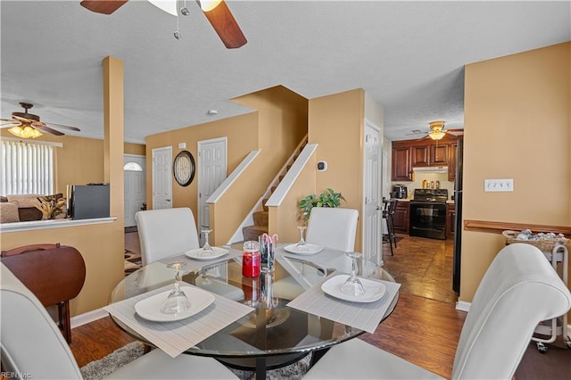 dining space featuring light hardwood / wood-style flooring