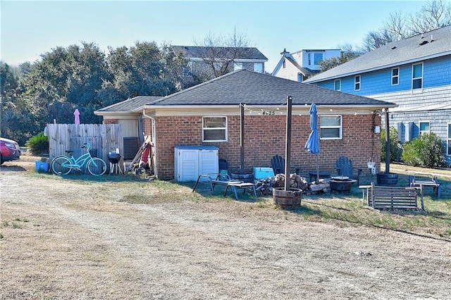 view of rear view of house