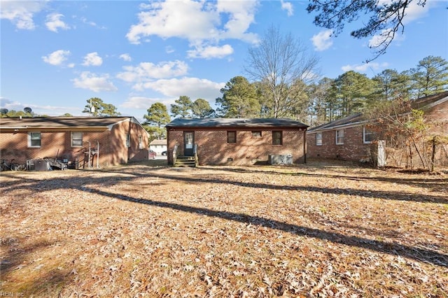 view of rear view of property