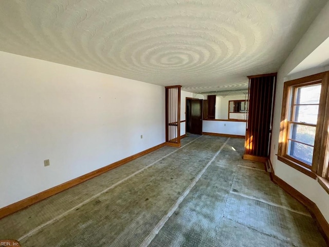 view of unfurnished living room