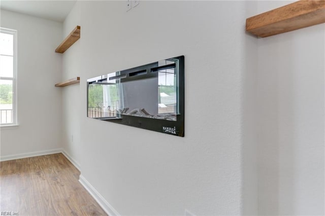 room details featuring hardwood / wood-style floors