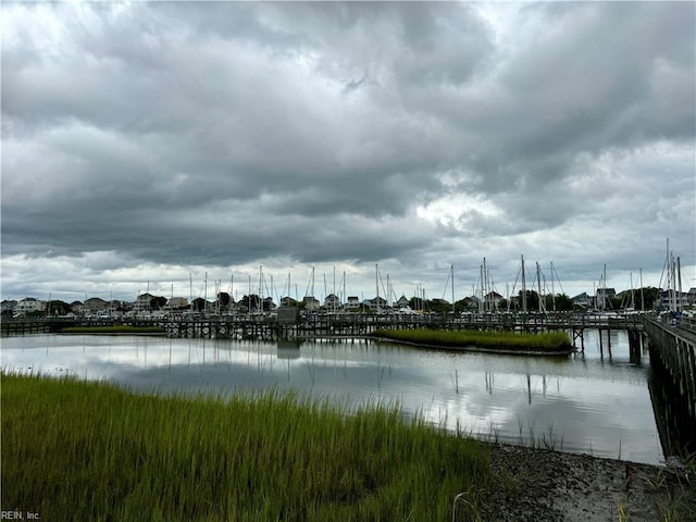 property view of water