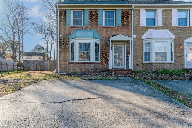 view of front of house with a patio