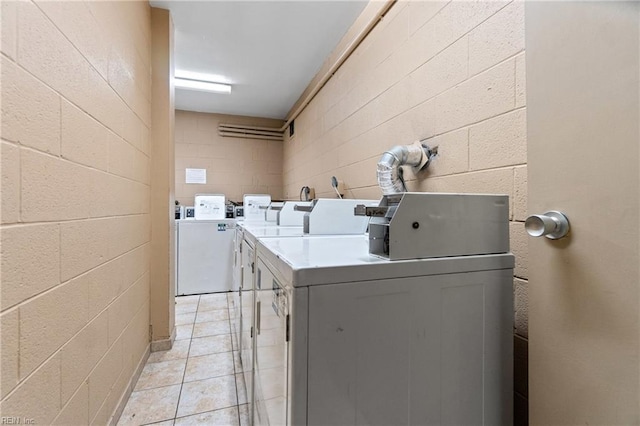 washroom featuring separate washer and dryer