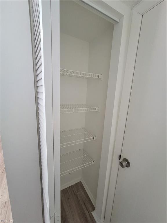 view of closet