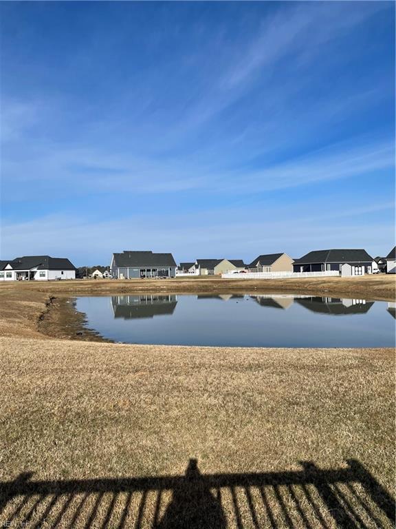 water view featuring a residential view