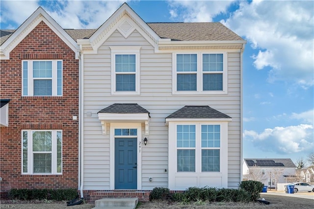 view of townhome / multi-family property