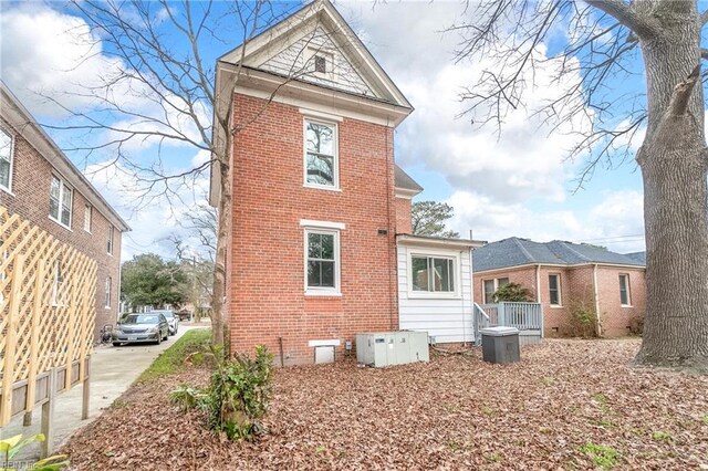 view of rear view of house