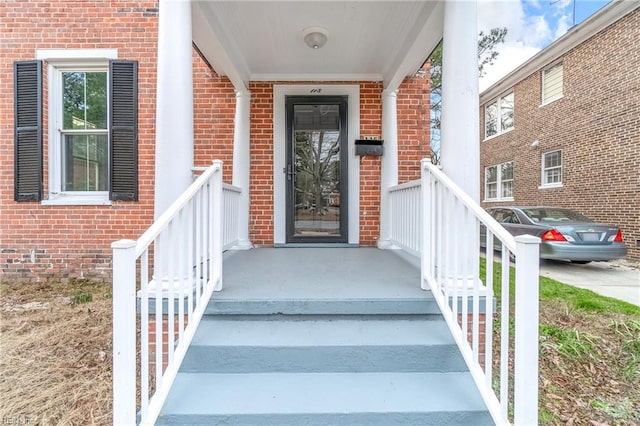 view of entrance to property