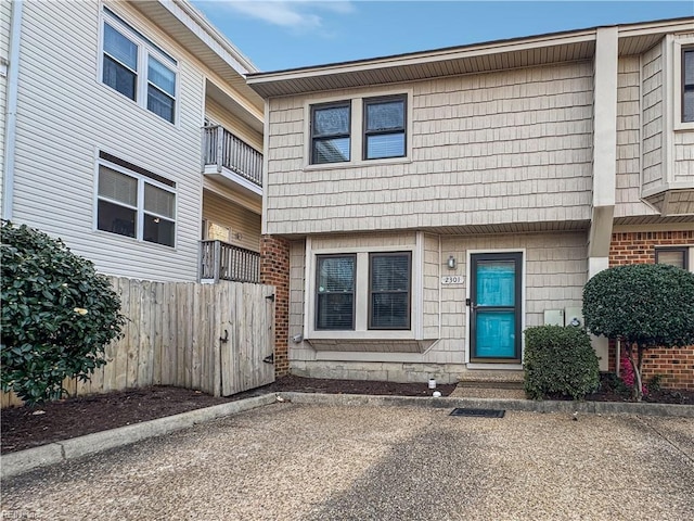 view of townhome / multi-family property