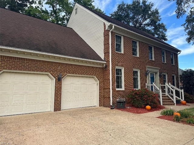 view of colonial inspired home