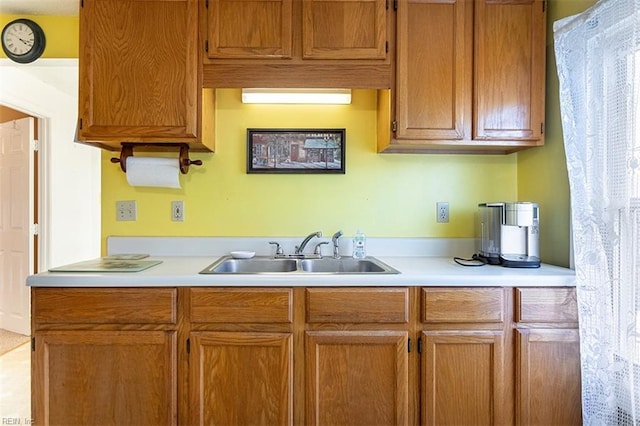 kitchen featuring sink