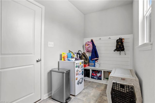 view of mudroom