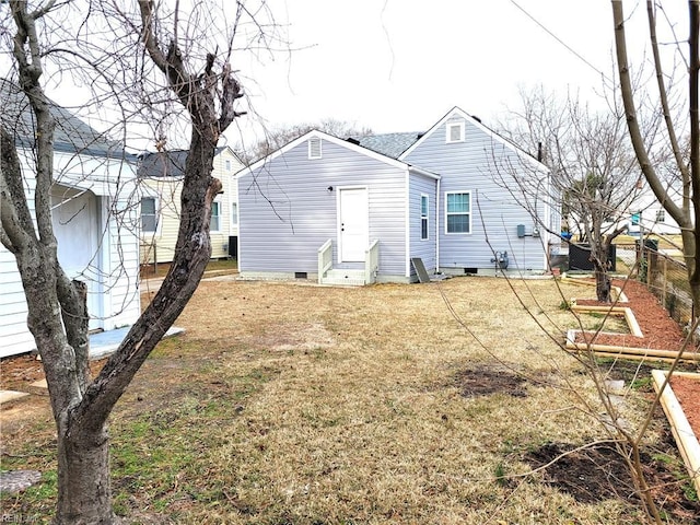 view of rear view of property