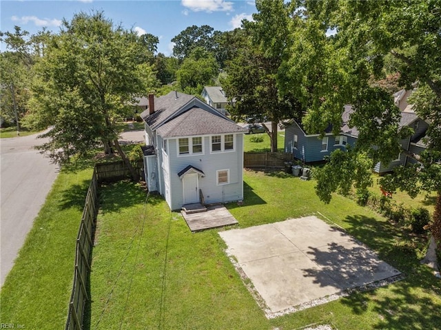 view of outdoor structure with a yard