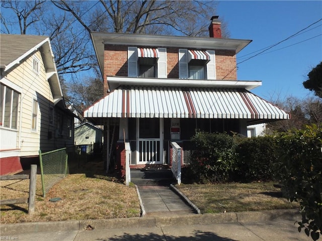 bungalow-style home featuring covered porch