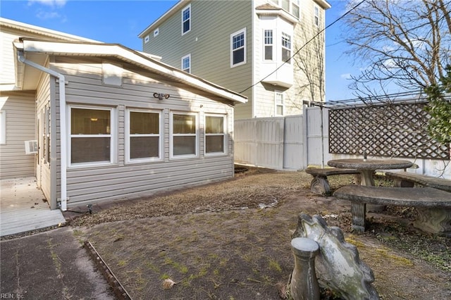 view of rear view of house