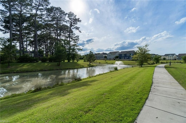 property view of water