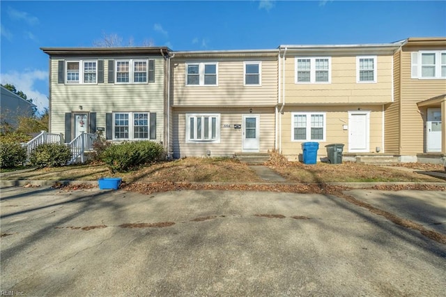 view of rear view of property