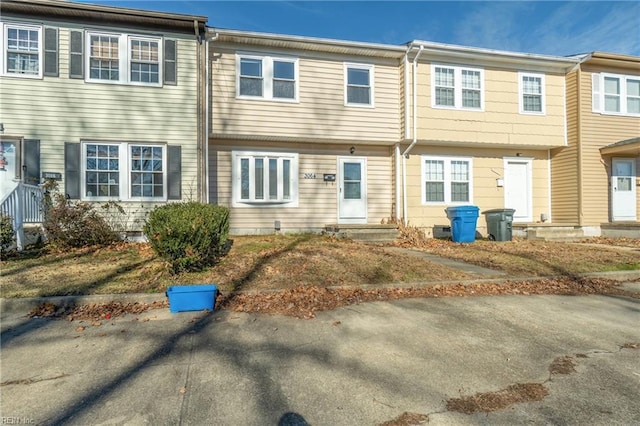 view of rear view of property