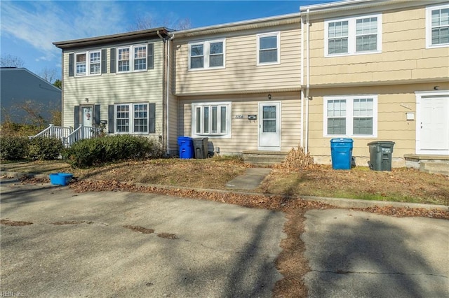 view of rear view of property