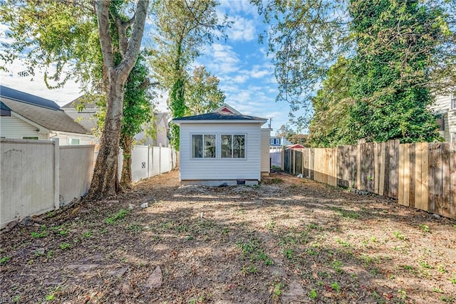 view of rear view of property