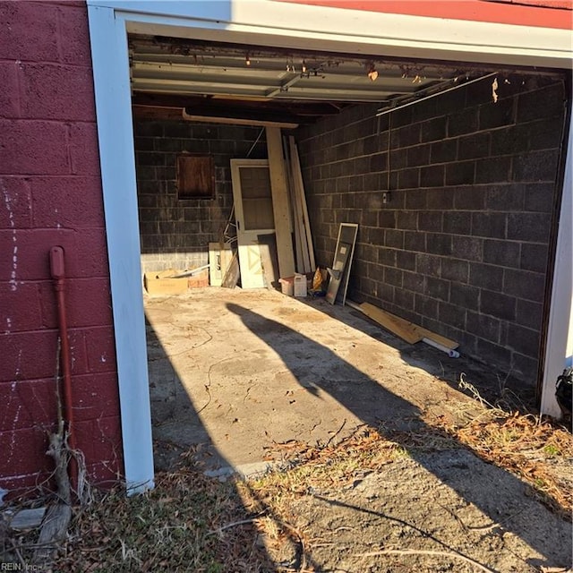 view of horse barn