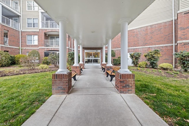 view of patio / terrace featuring a porch