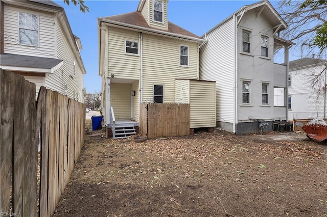 view of rear view of house