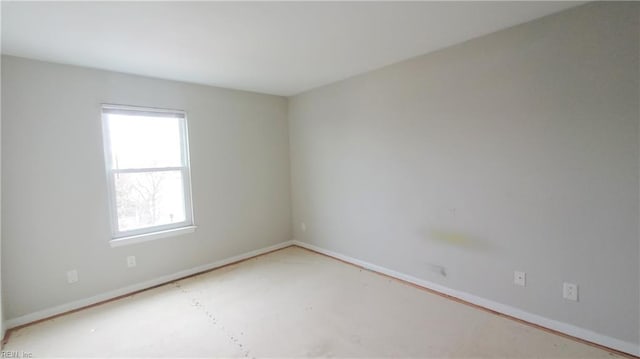 view of empty room