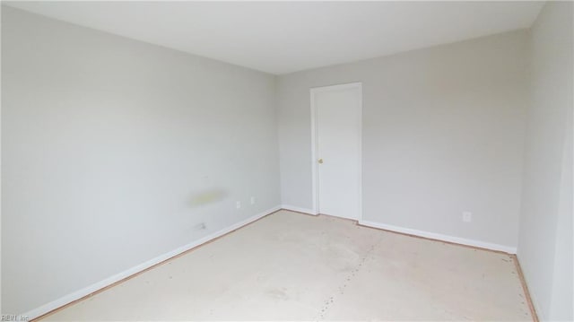 view of empty room