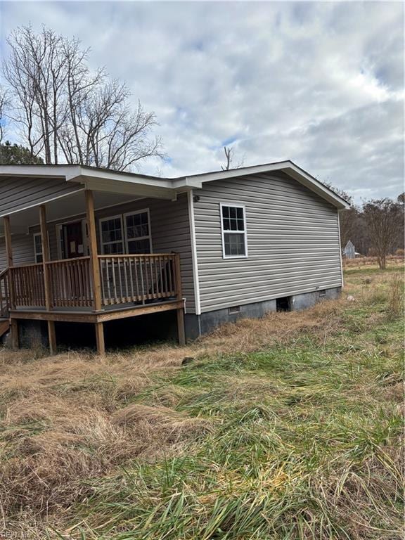 view of property exterior